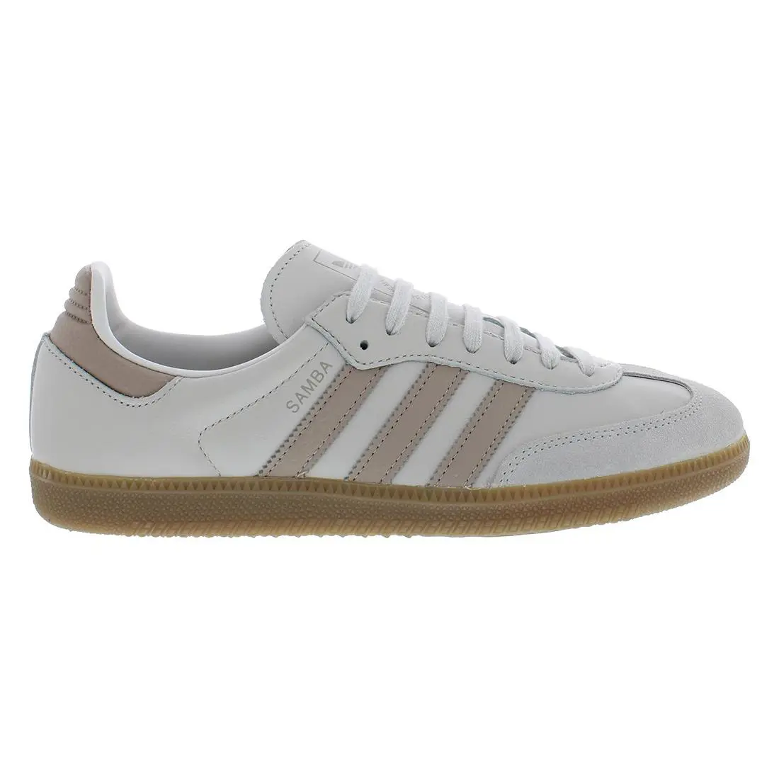 Adidas Samba Mens Shoes - Grey One/Vapor Grey/Gum 4, Main: Off-White