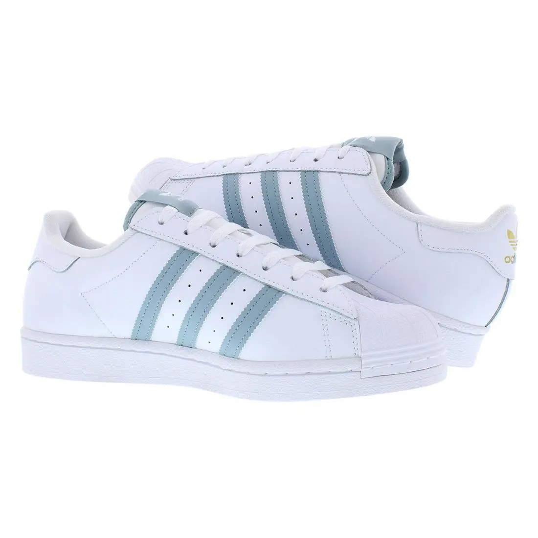 Adidas shoes - Cloud White/Magic Grey/Gold Foil, Main: White 2