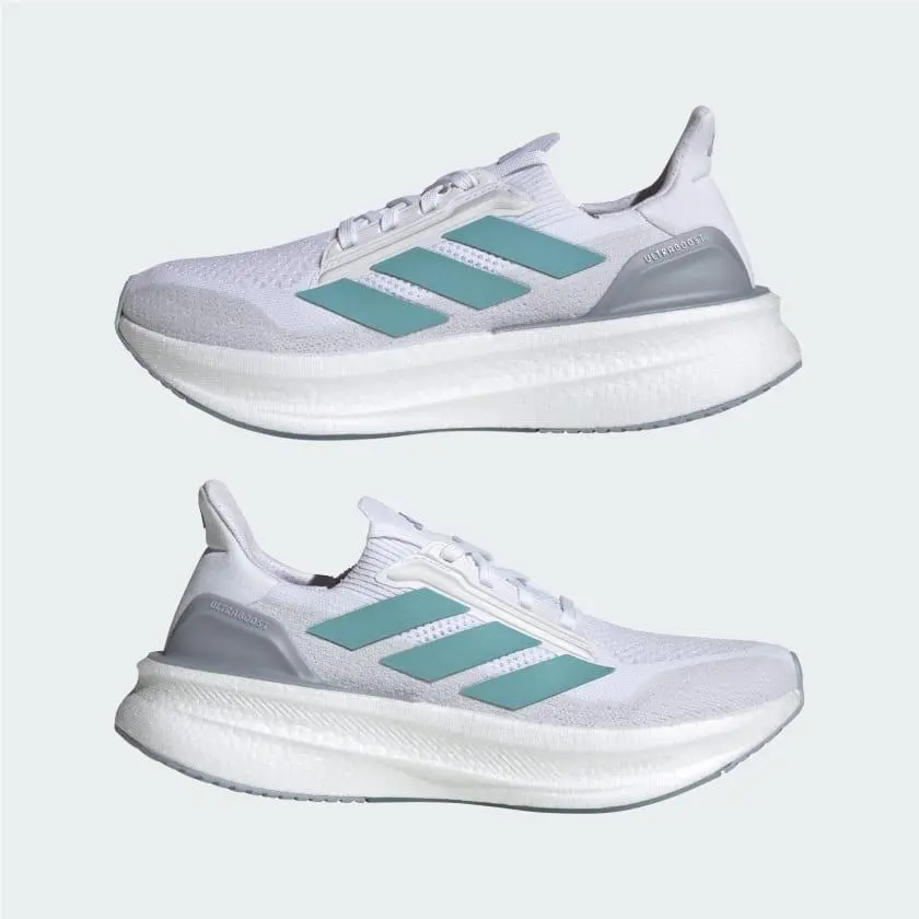 Adidas shoes - Cloud White / Mint Ton / Glow Purple 4