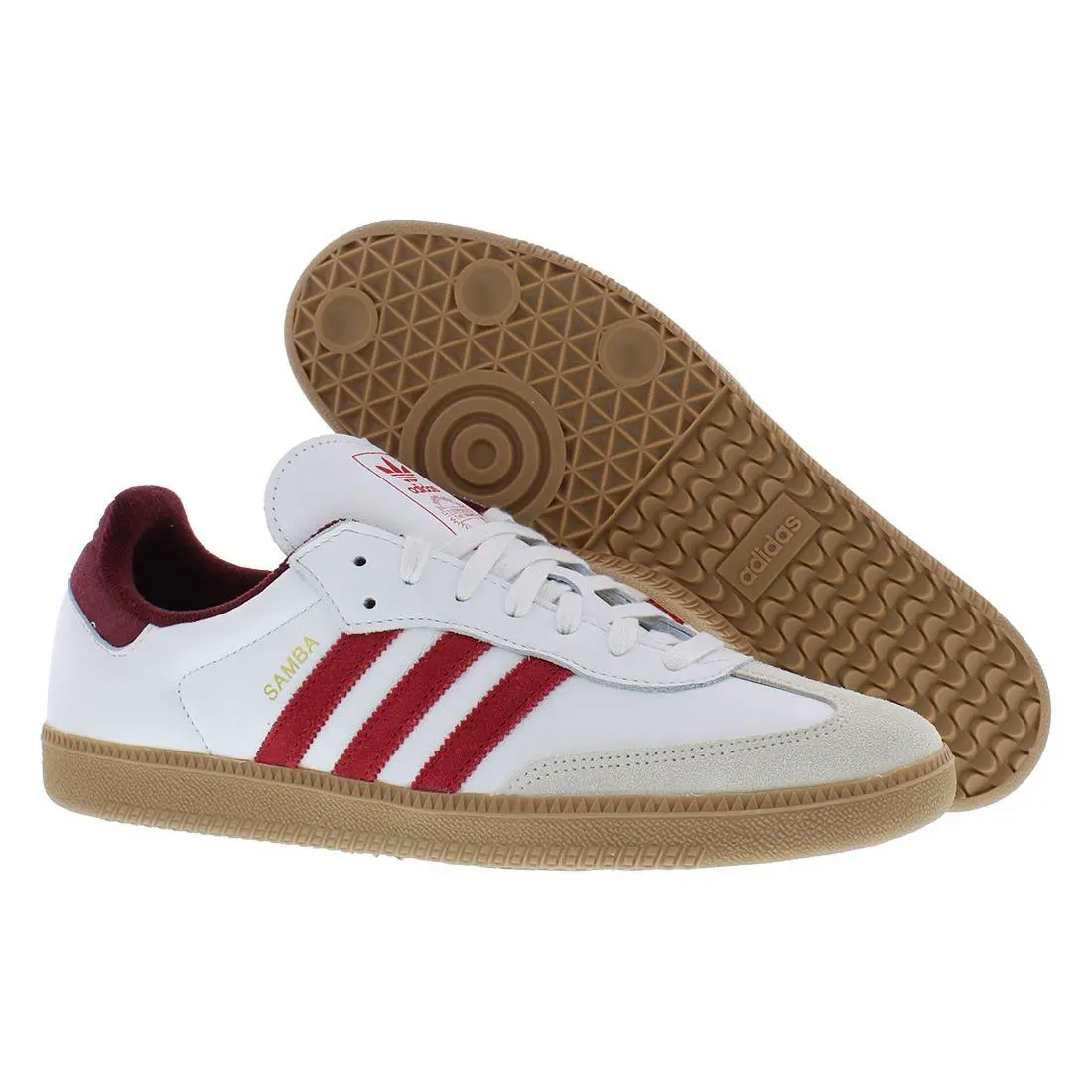 Adidas shoes - Core White/Better Scarlet/Shadow Red, Main: White 3