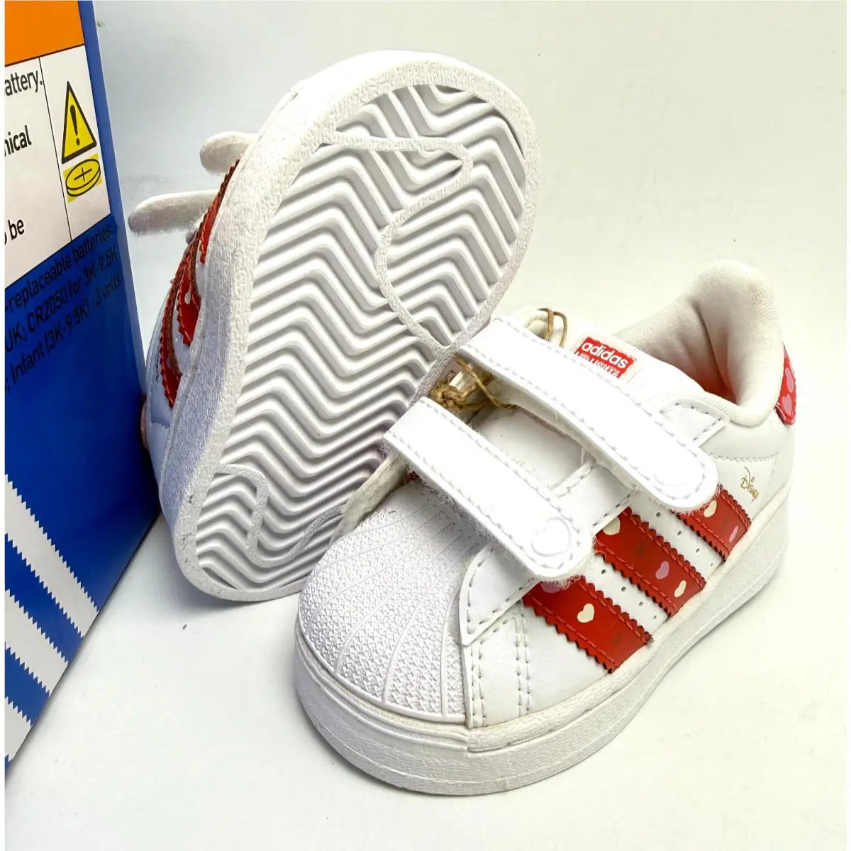 Adidas shoes - adidas Superstar LED Lights - Superstar LED Lights - Core Black/Bright Red/Cloud White 12