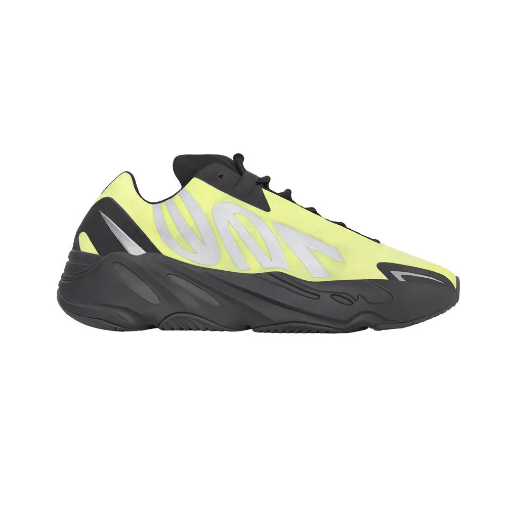 Adidas Yeezy Boost 700 Mnvn Lace Up Mens Yellow Sneakers Casual Shoes FY3727 - Yellow