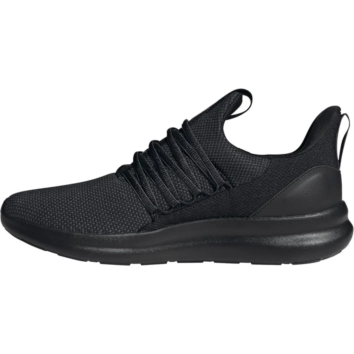 Adidas Lite Racer Adapt 7.0 Running Shoes Black Sneaker IE6327 Mens Size 8 9 - White