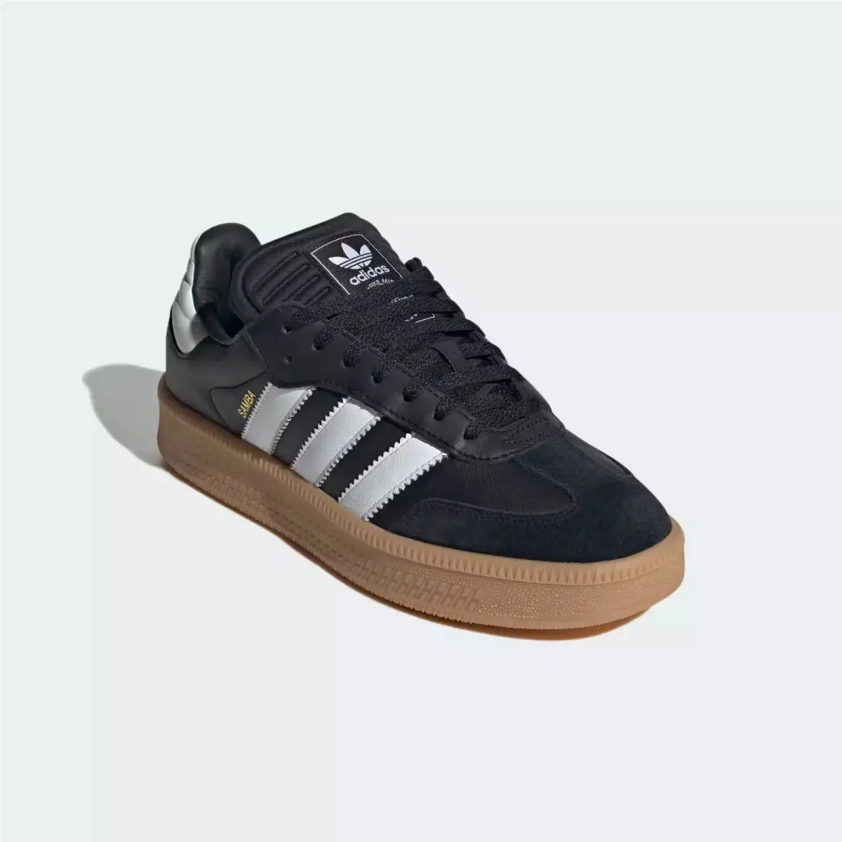 Adidas Samba Xlg IE1379 Sneakers Mens Black White Leather Lifestyle Shoes DWA538