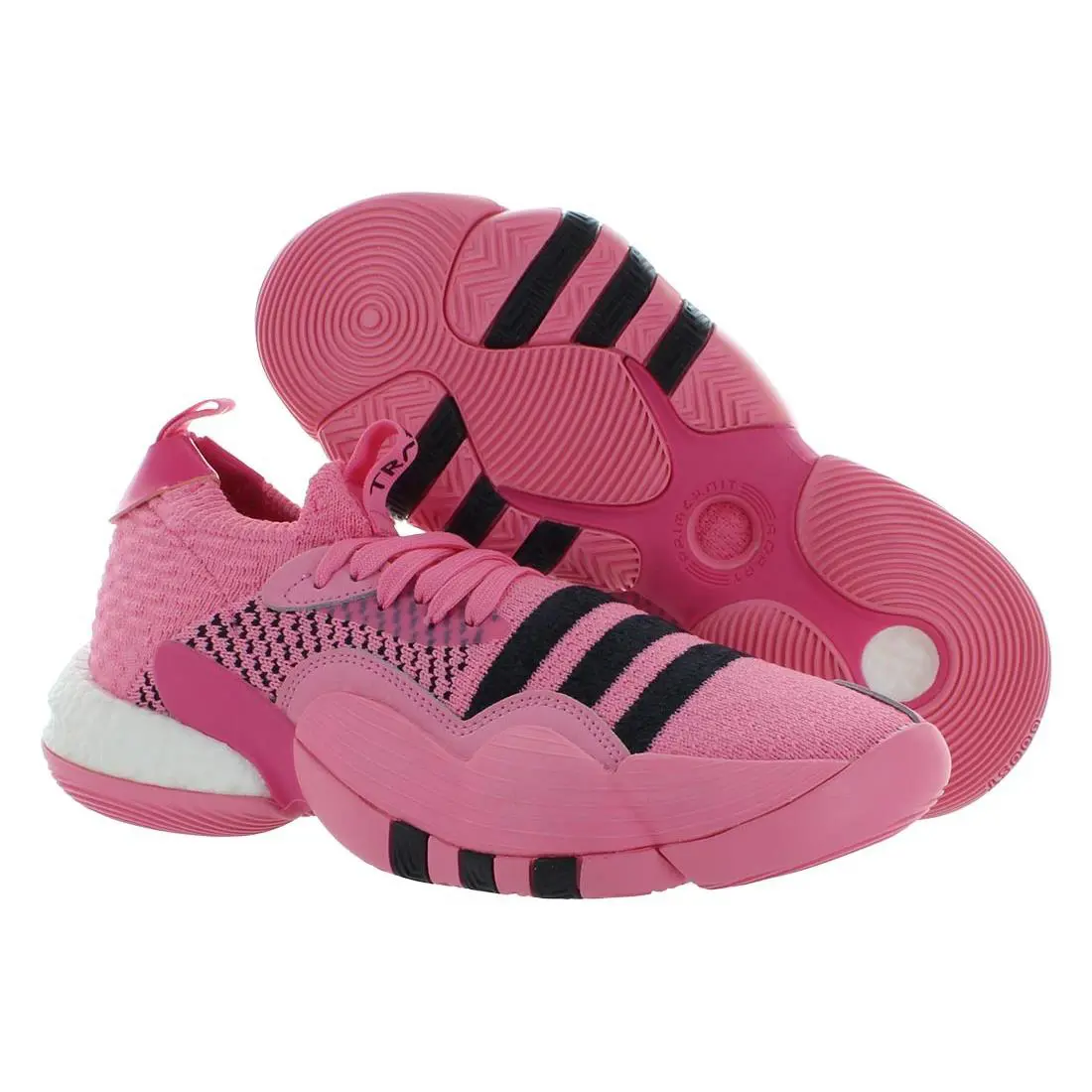 Adidas Trae Young 2 Unisex Shoes - Bliss Pink/Core Black/Pulse Magenta, Main: Pink