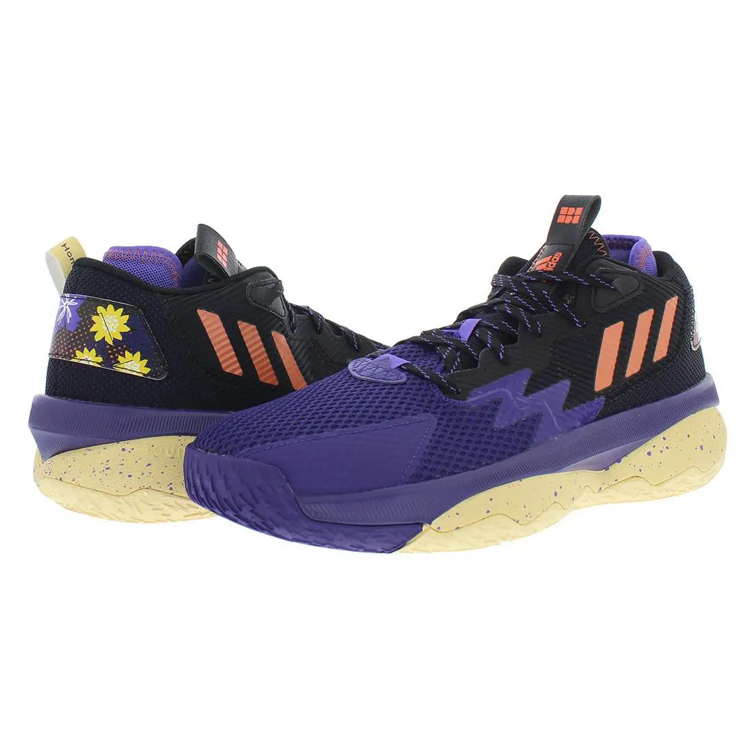Adidas shoes - Purple/Yellow, Main: Purple 0