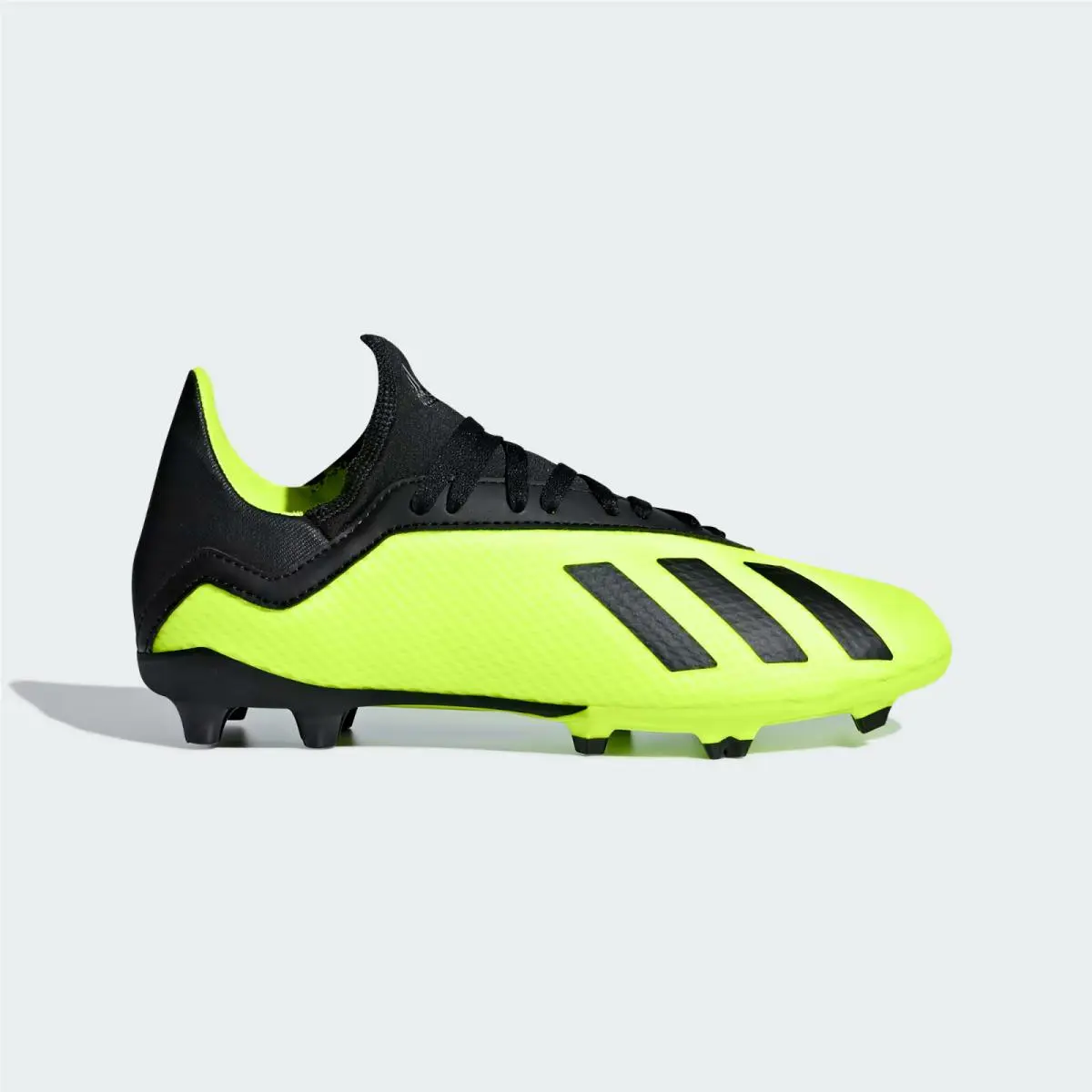 Adidas X 18.3 Firm Ground Kids Shoes Solar Yellow-core Black DB2418