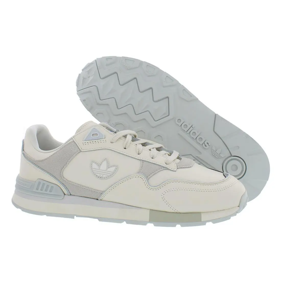 Adidas Treziod Mens Shoes - Clear Grey/Chalk White/Off White, Main: Grey