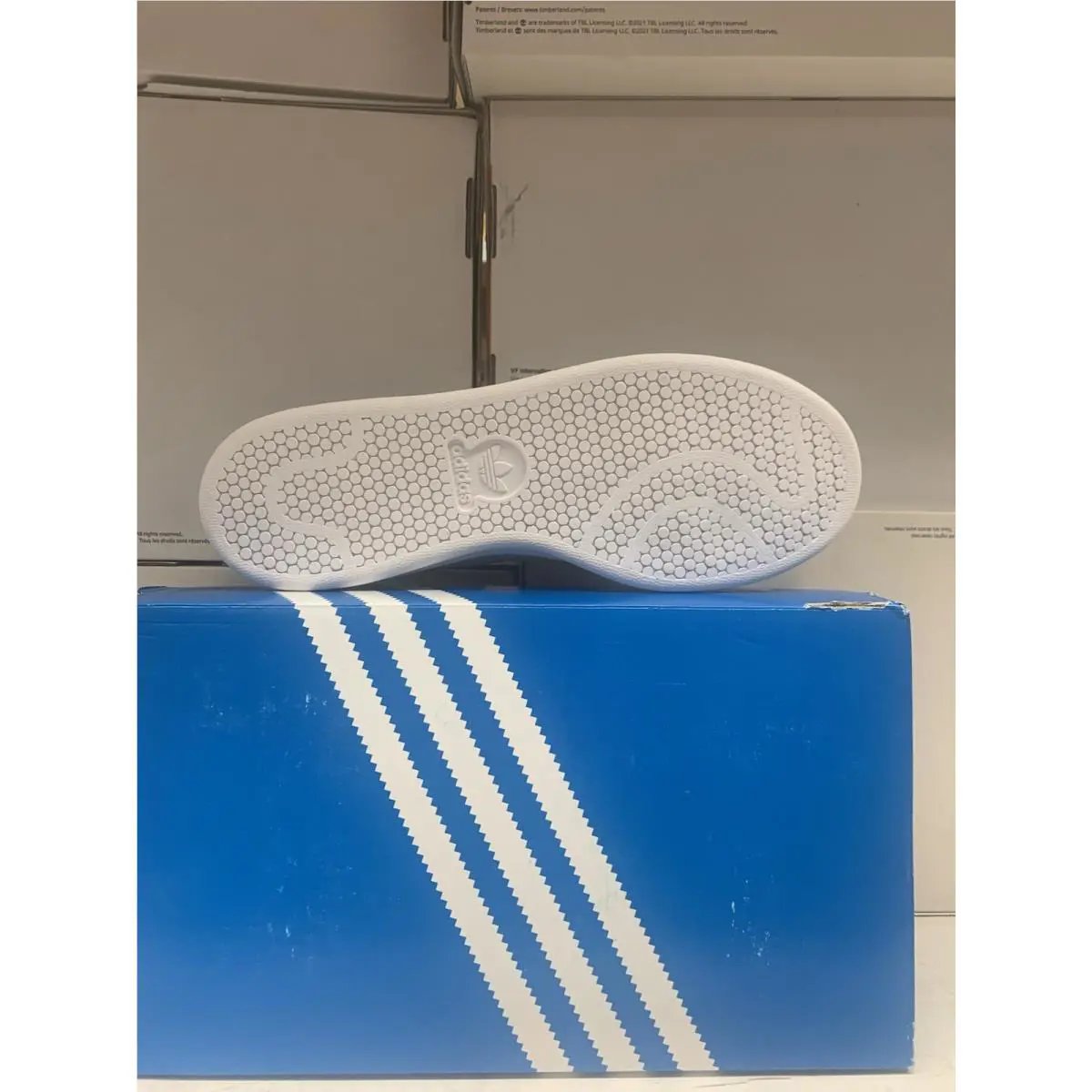 Adidas shoes - adidas Stan Smith - Stan Smith - M20325 - White/Blue 2