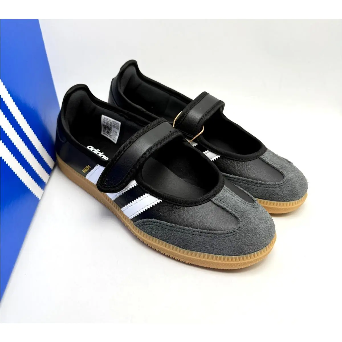 Adidas shoes - SAMBA JANE - SAMBA JANE - JQ6445 - Core Black/Carbon/Footwear White 9