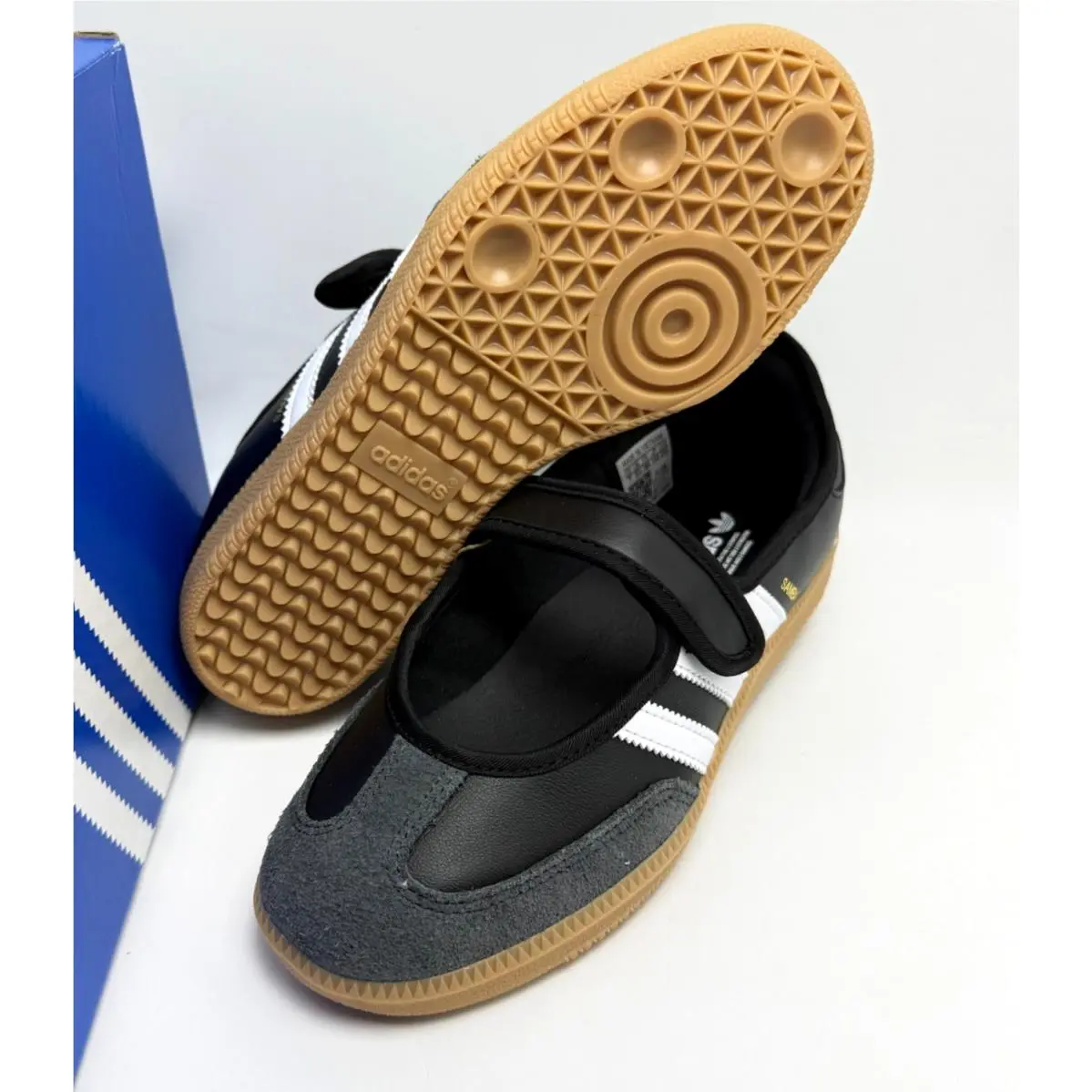 Adidas shoes - SAMBA JANE - SAMBA JANE - JQ6445 - Core Black/Carbon/Footwear White 12