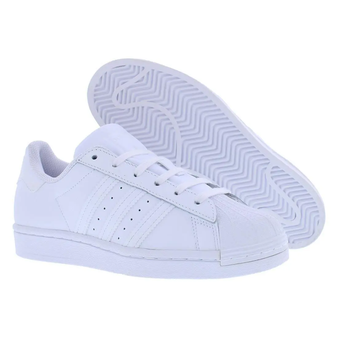 Adidas Superstar Womens Shoes - White/White/White, Main: White