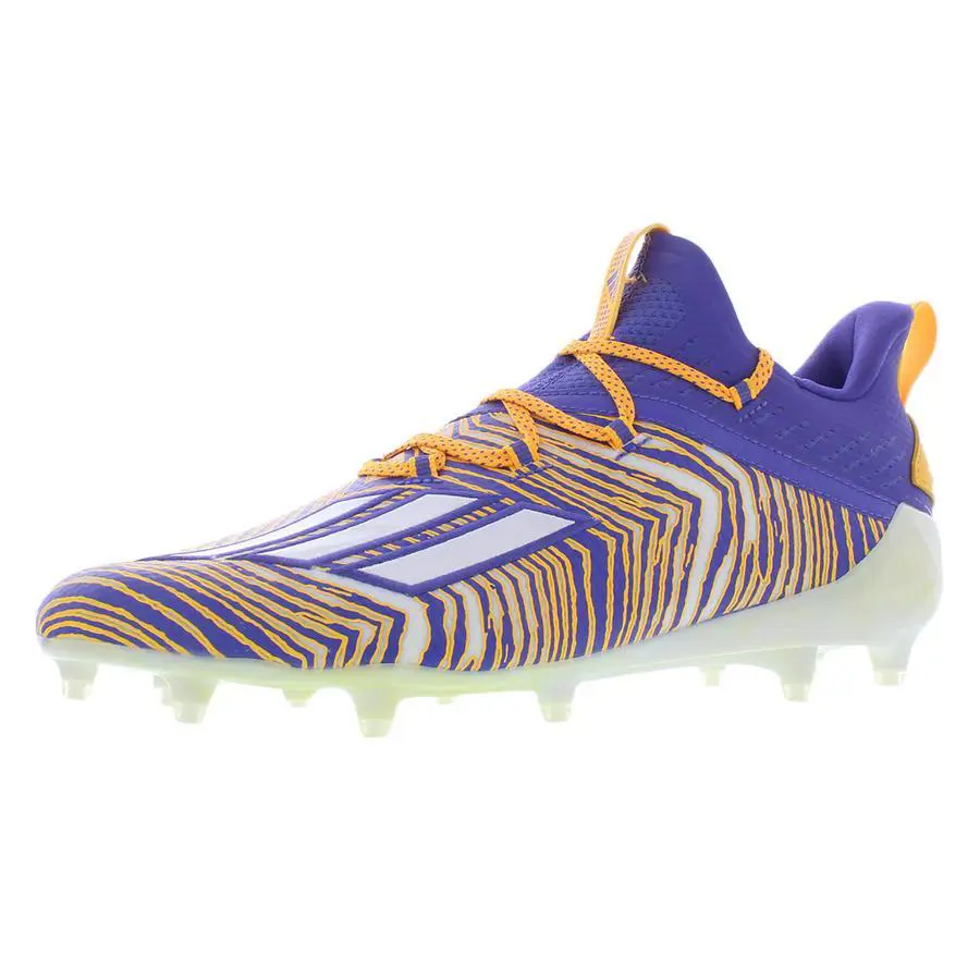 Adidas Adizero Zubaz Mens Shoes - Purple/Yellow/White, Main: Purple