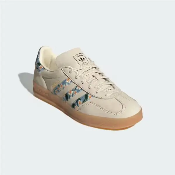 Adidas shoes - Gazelle Indoor Liberty London Mitsi Day - JR3601 - White 2