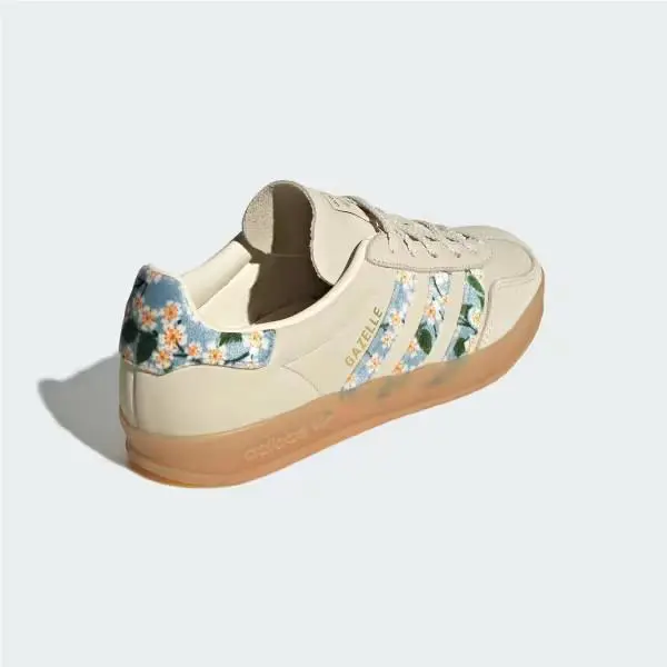 Adidas shoes - Gazelle Indoor Liberty London Mitsi Day - JR3601 - White 4