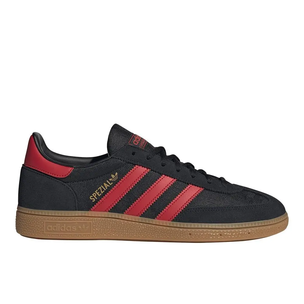 Adidas Handball Spezial Lace Up Mens Black Sneakers Casual Shoes IH9672