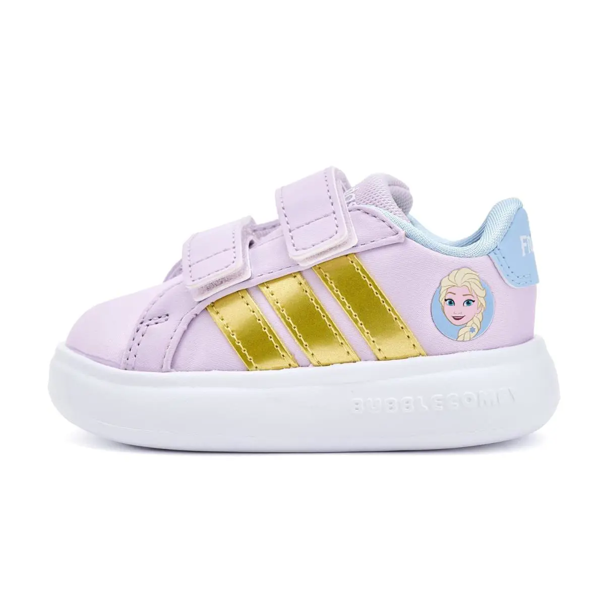 Adidas shoes - Ice Lavender/Gold Metallic/Blue 2