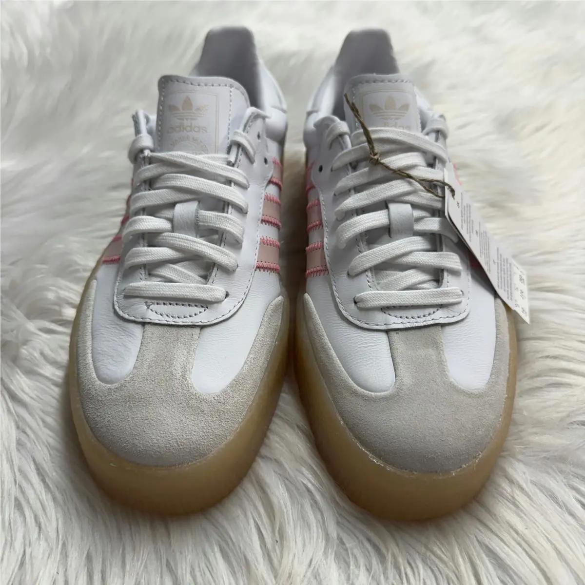 Adidas shoes - Sambae White Sandy Pink Red - IH4026 - White 2