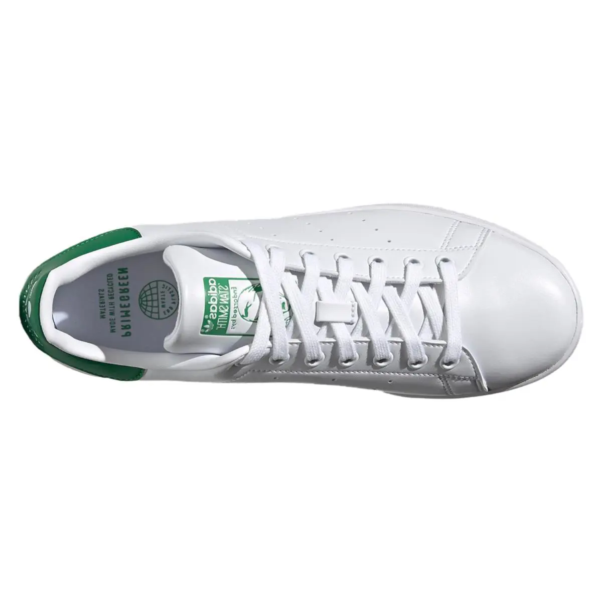 Adidas shoes - White/White-Green 2