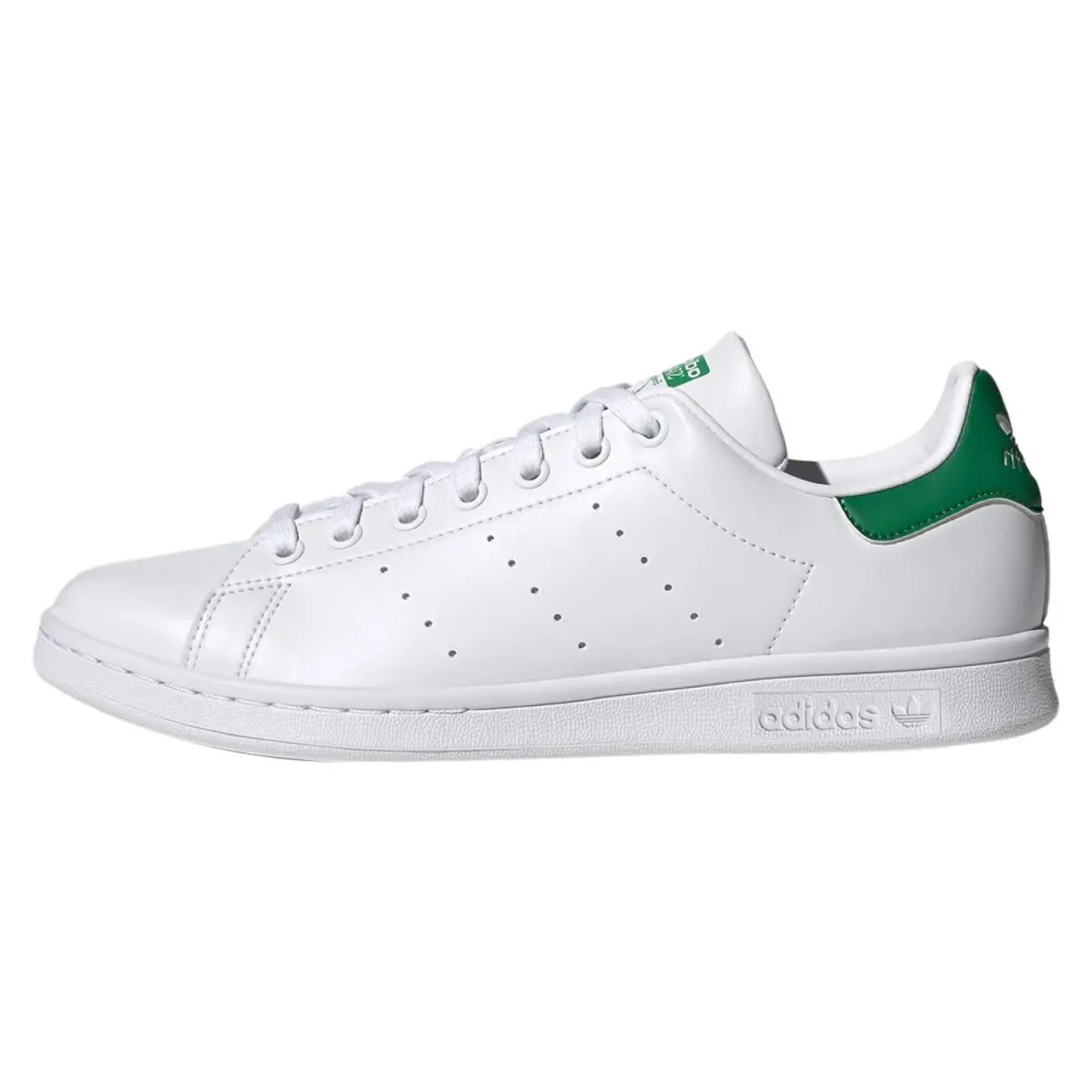Adidas shoes - White/White-Green 4