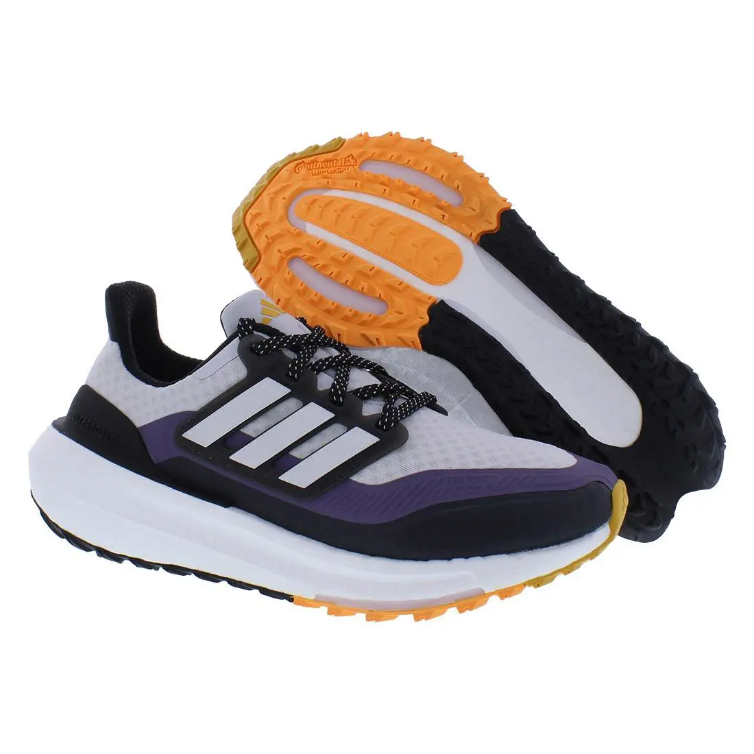 Adidas Ultraboost Light C.ryd Womens Shoes - Dash Grey/Silver Metallic/Shadow Violet, Main: Black