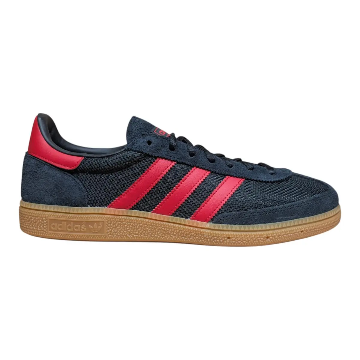 Adidas Men`s Handball Spezial Sneakers - Black/red/gum - US Sizes - JH5446 - Black