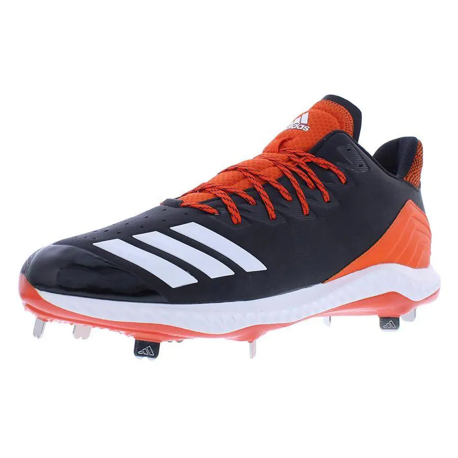 Adidas shoes - Black/White/Collegiate Orange, Main: Black 3