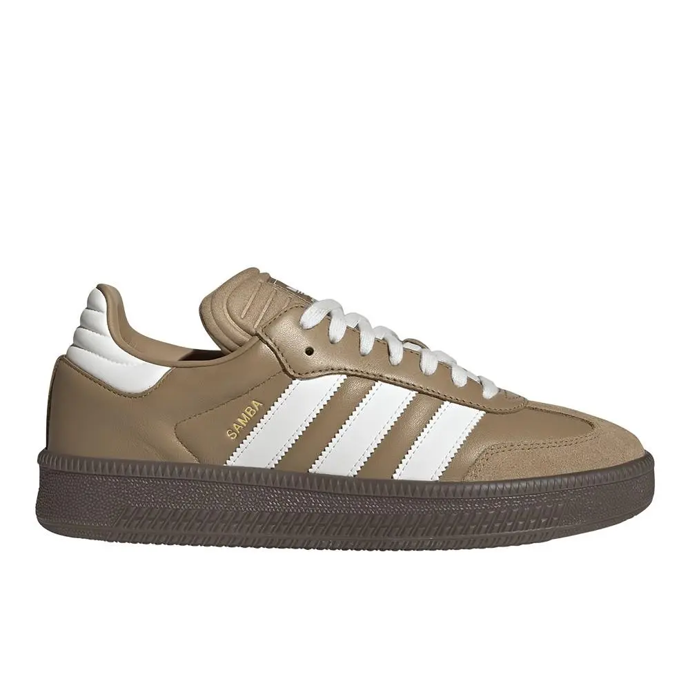 Adidas Samba Xlg Lace Up Mens Brown Sneakers Casual Shoes JR0926