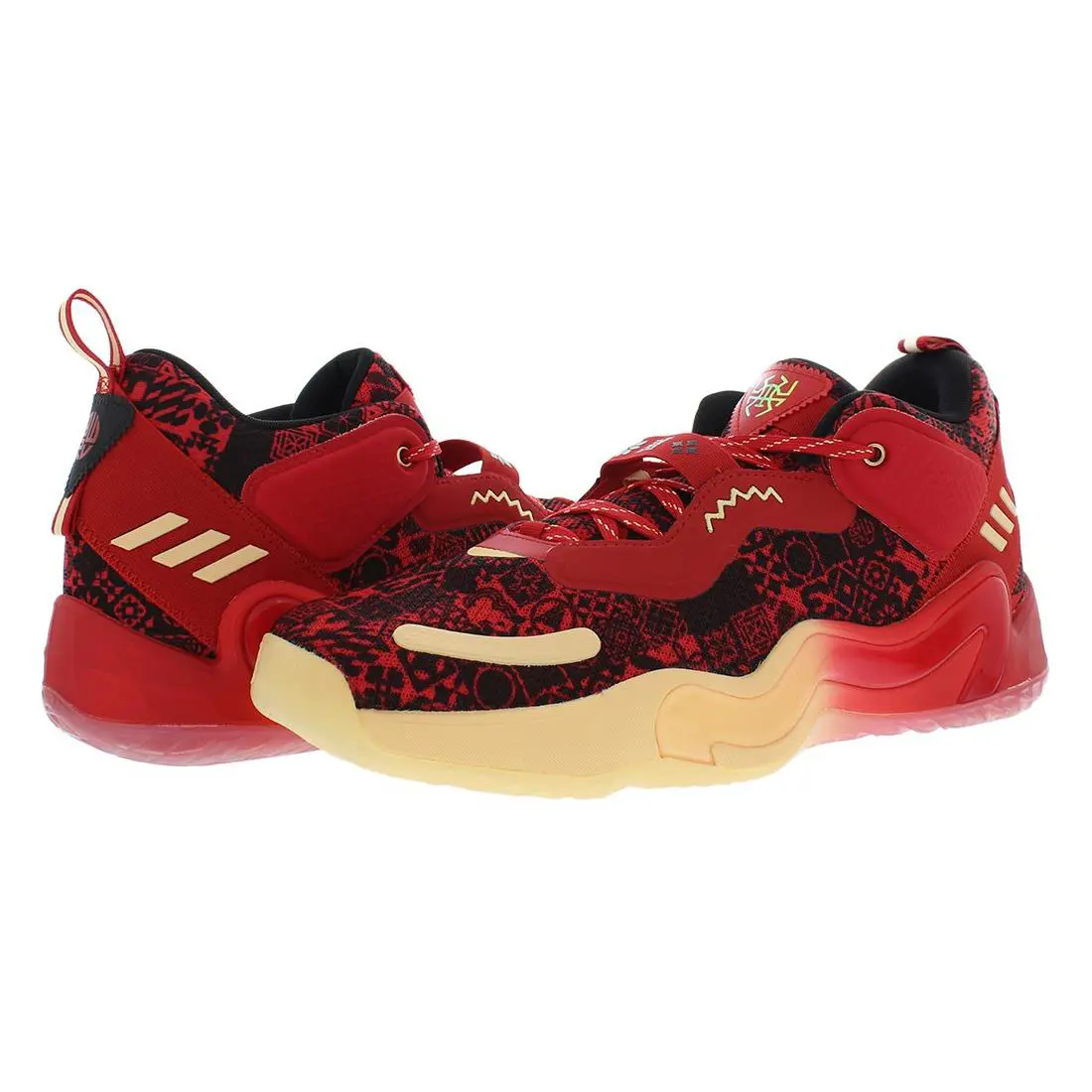 Adidas shoes - Red/Black, Main: Red 0
