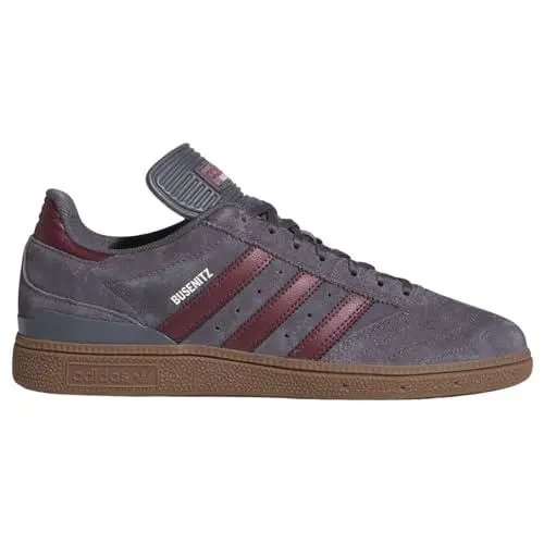 Adidas Men`s Busenitz Skate Shoes HQ7532 Aurora Onix/maroon - Purple