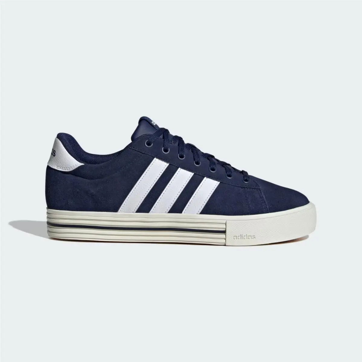 Men`s Adidas Daily 4.0 Suede Casual Shoes IF4503 Navy White