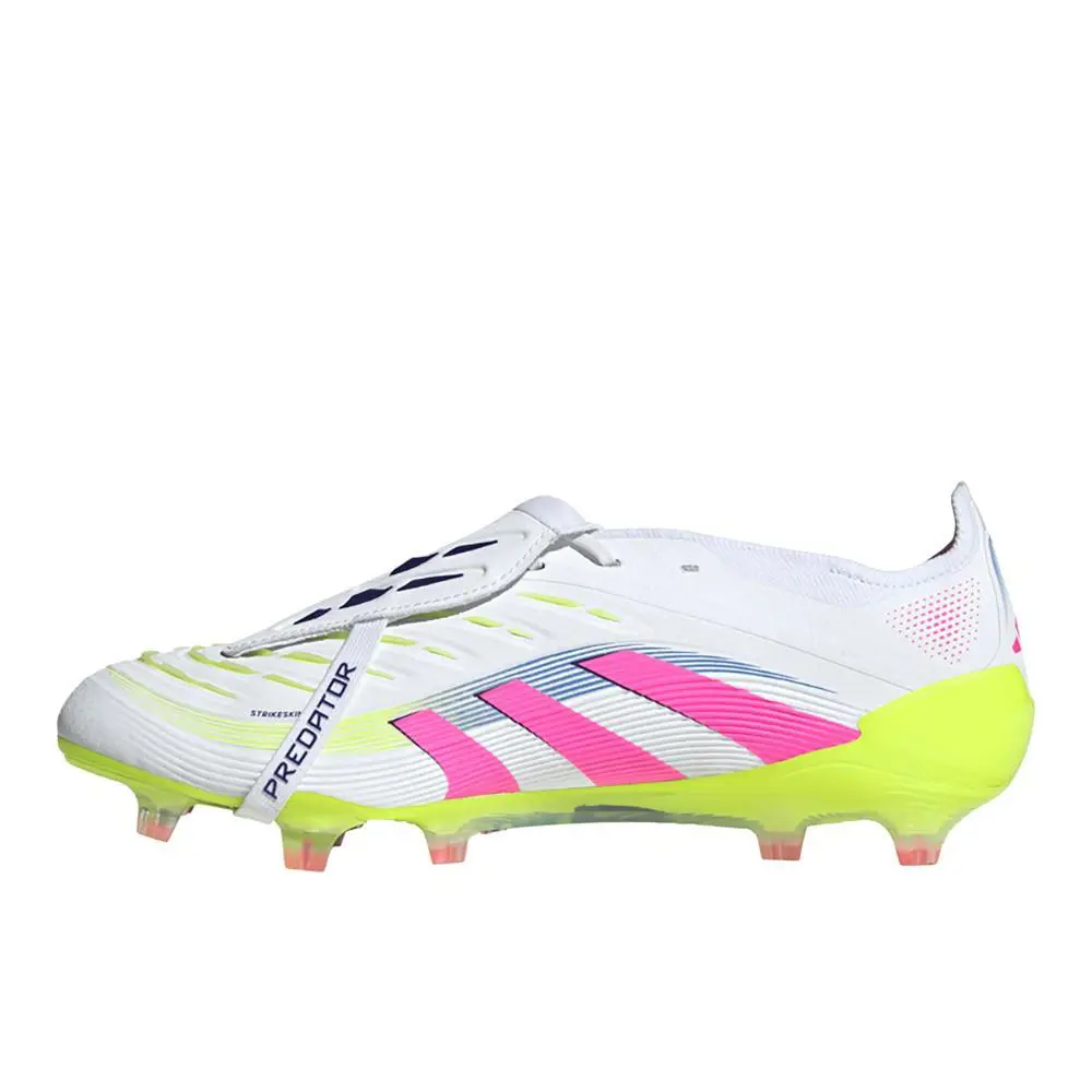 Adidas shoes - adidas Predator Elite FoldOver Tongue Firm Ground Soccer Cleats - ID8967-A - Pink, White 1