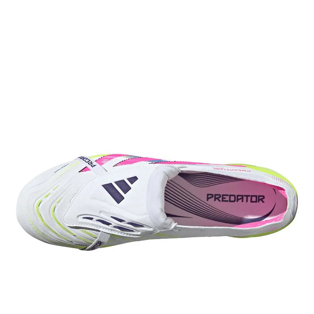 Adidas shoes - adidas Predator Elite FoldOver Tongue Firm Ground Soccer Cleats - ID8967-A - Pink, White 2