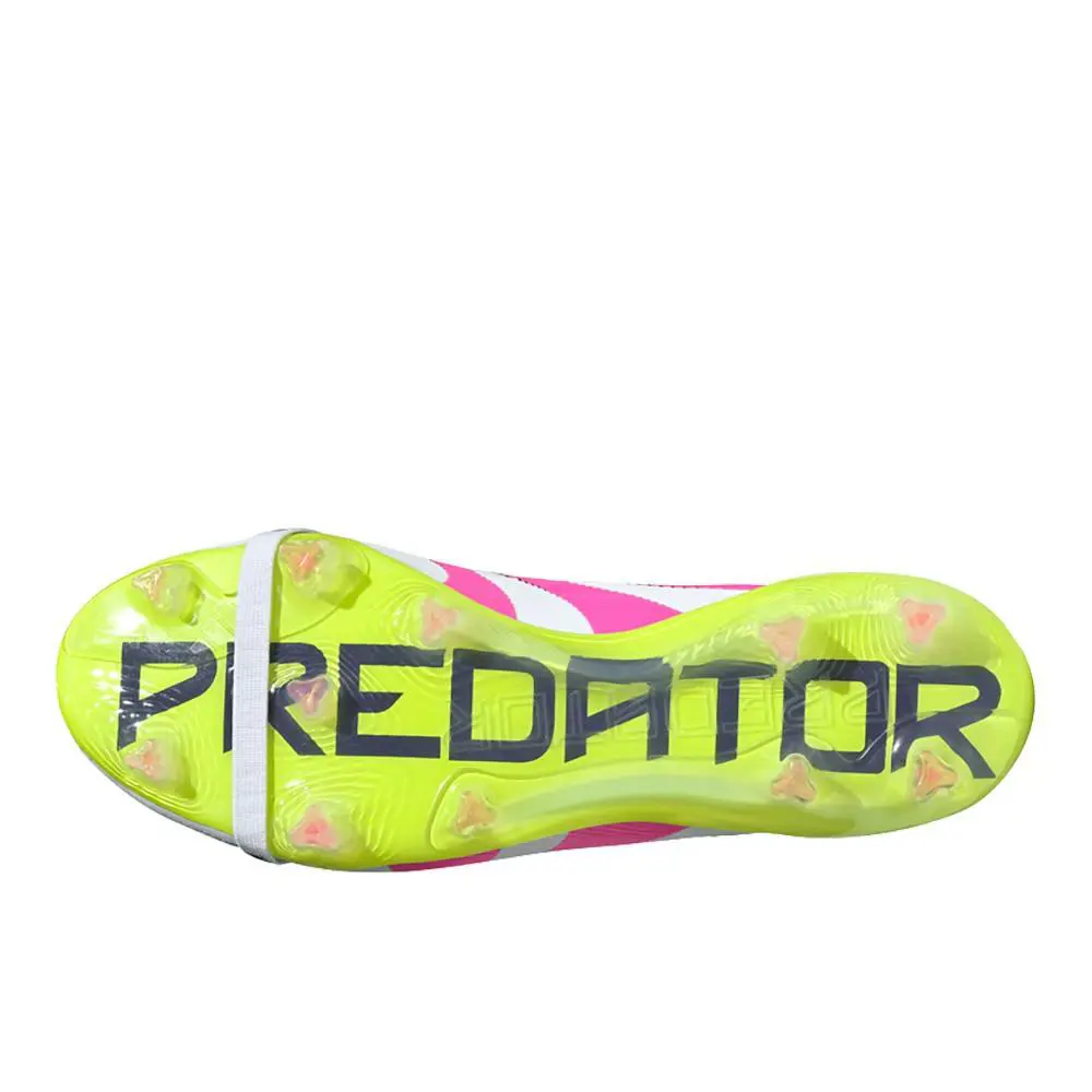 Adidas shoes - adidas Predator Elite FoldOver Tongue Firm Ground Soccer Cleats - ID8967-A - Pink, White 3