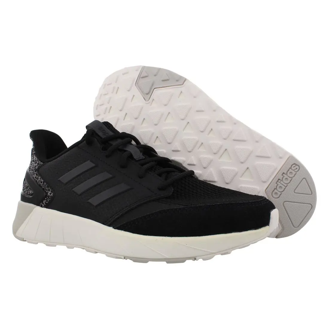Adidas Questarstrike X Womens Shoes - Core Black/Core Black/Carbon, Main: Black
