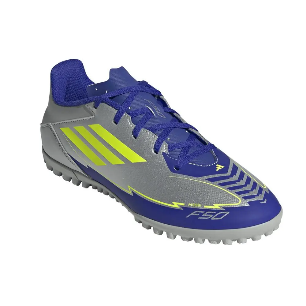 Adidas shoes - adidas F50 Club Turf Soccer - IH0917-A - Blue, Silver 0