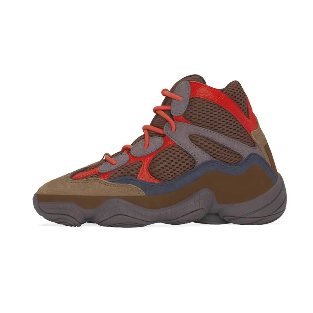 Adidas shoes - adidas  Yeezy 500 High Top - GW2874 - Brown 0