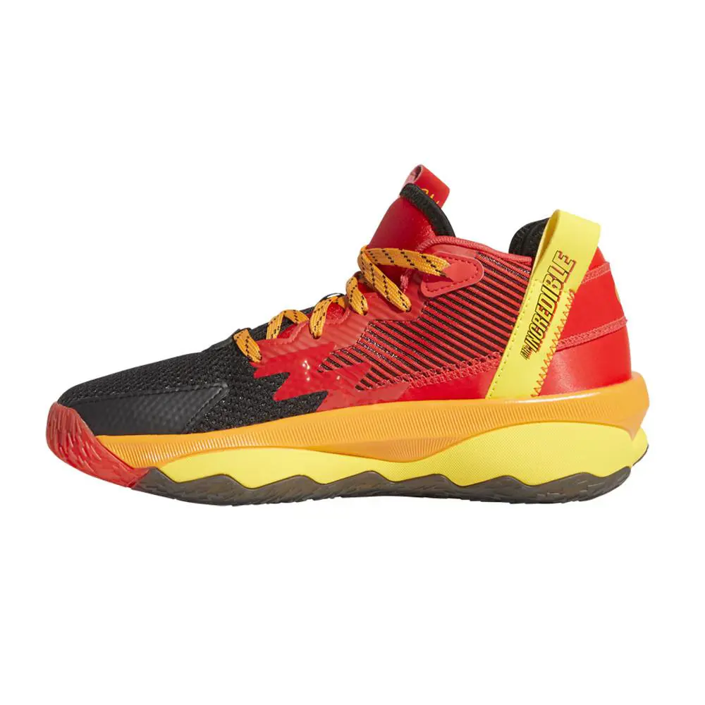 Adidas shoes - adidas Dame 8 Mr. Inc Basketball  Youth - HR1613 - Red 1