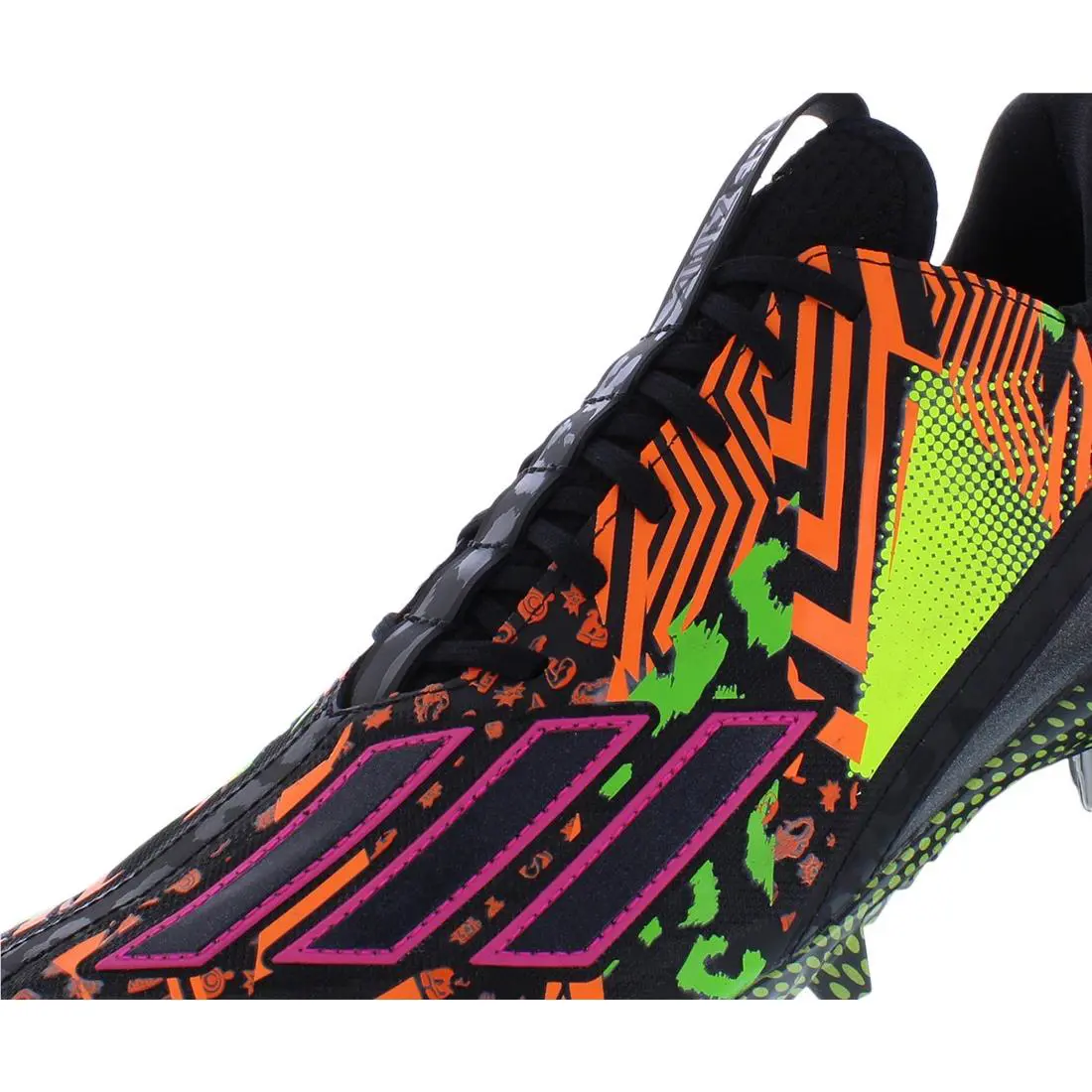 Adidas shoes - Core Black/Team Shock Pink 2/Team Solar Orange, Main: Multi-Colored 0