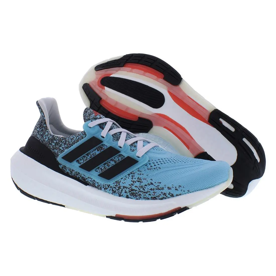 Adidas Ultraboost Light Unisex Shoes - Light Aqua/Core Black/Bright Red, Main: Blue