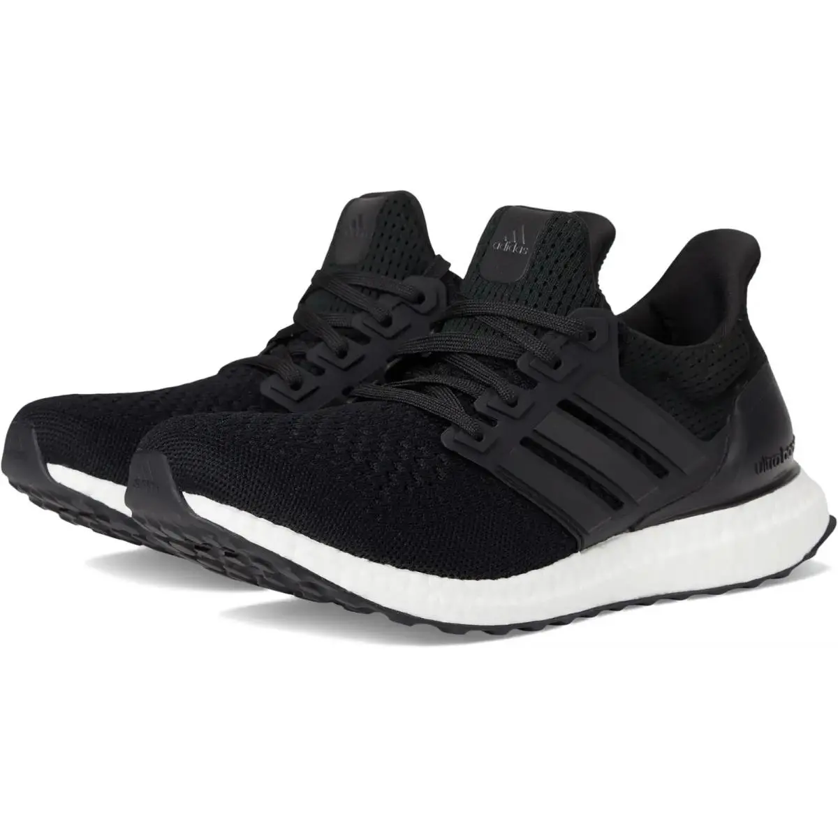 Men`s Adidas Ultraboost 1.0 Running Shoes HQ4201 Black White - Black