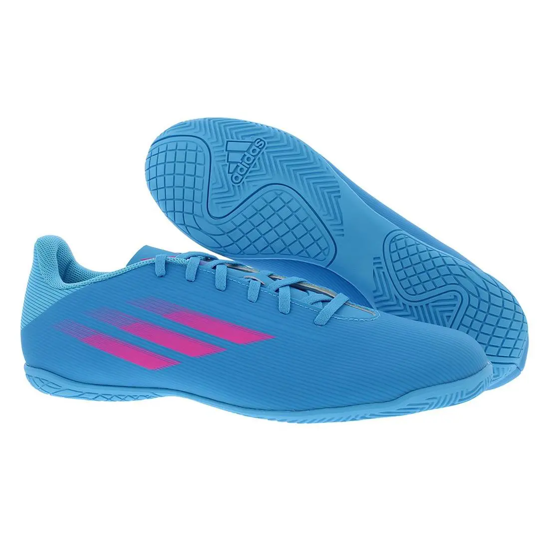 Adidas shoes - Hi-Res Blue/Core White/Dark Callisto, Main: Blue 4