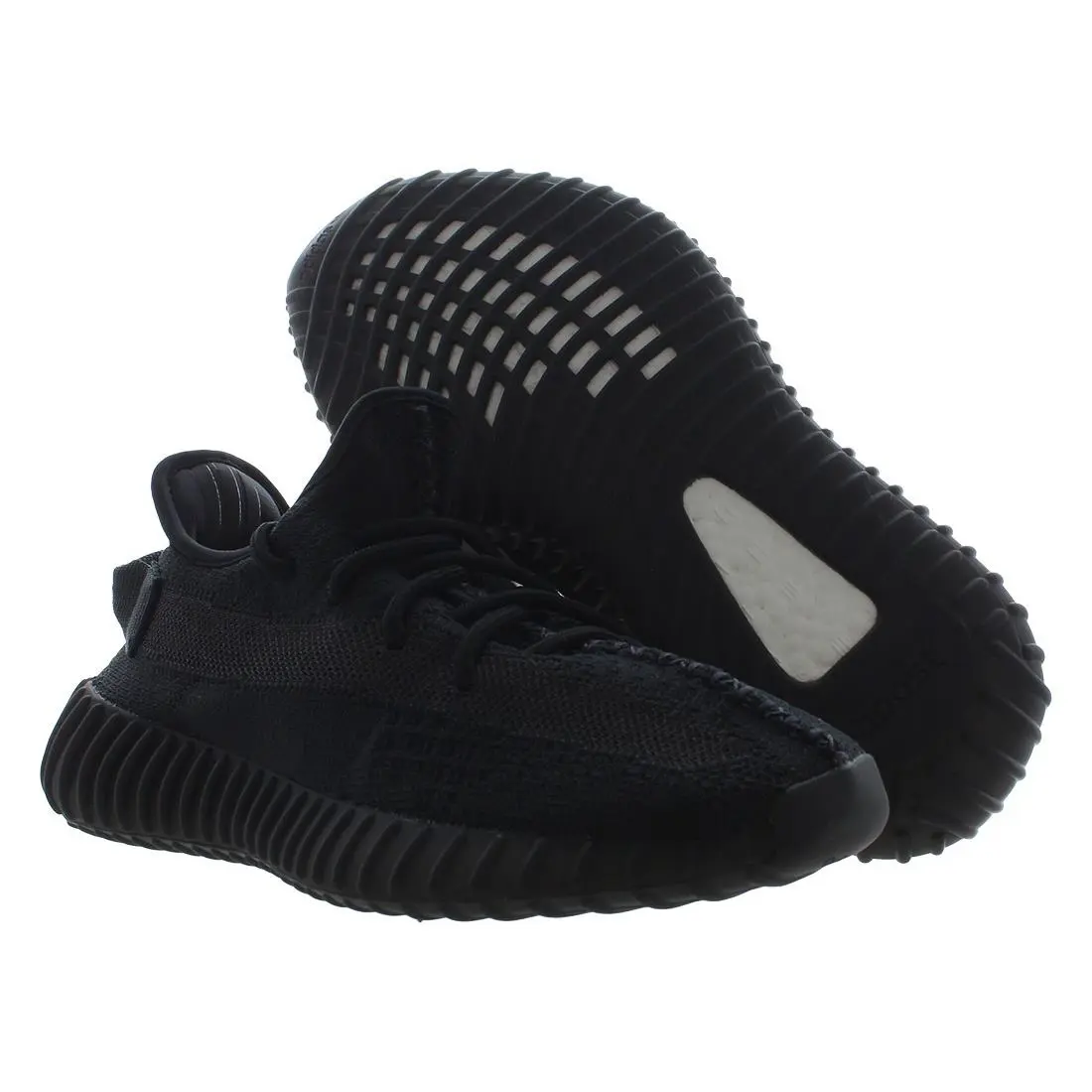 Adidas Yeezy Boost 350 V2 Mens Shoes Size 6 Color: Onyx - Onyx, Main: Black