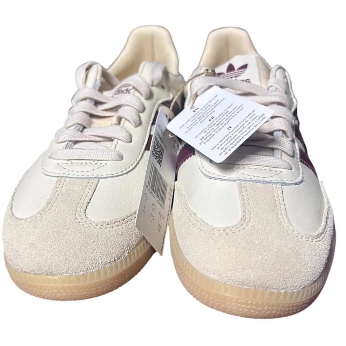 Adidas shoes - adidas Samba - Samba - Cream White / Shadow Red / Gum 1
