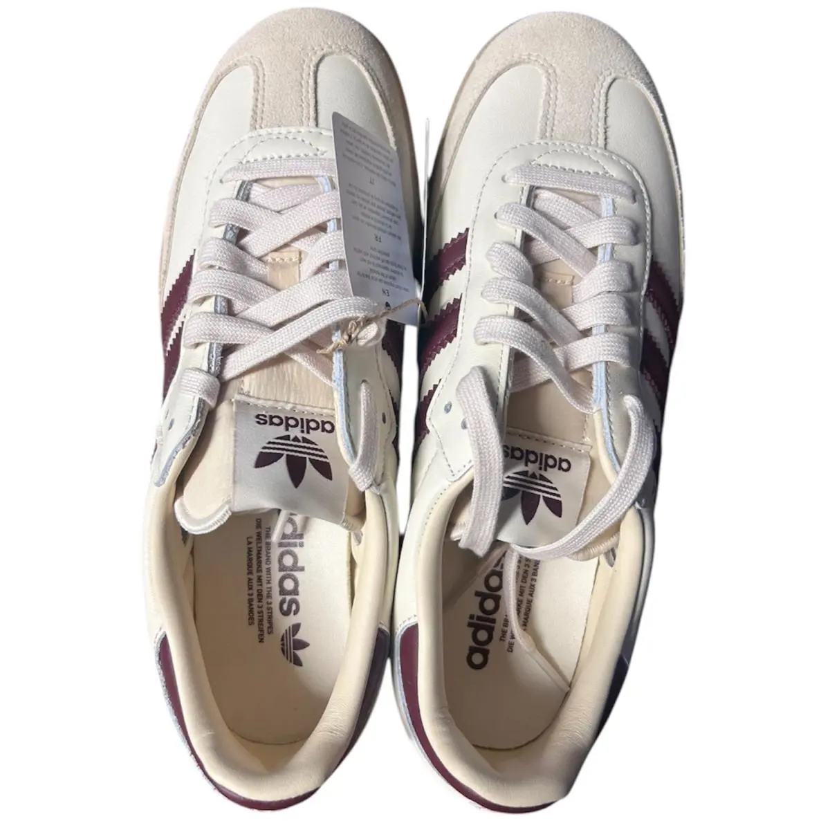 Adidas shoes - adidas Samba - Samba - Cream White / Shadow Red / Gum 3
