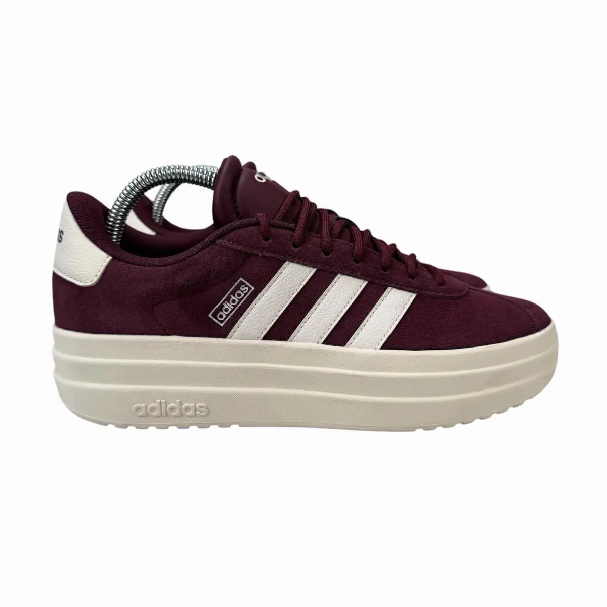Adidas VL Court Bold Maroon Off White Shoes IH0366 Women`s Size`s 7.5 - 10 - Maroon