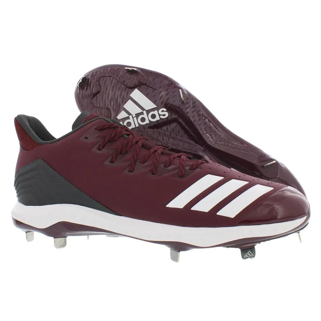 Adidas shoes - Maroon/White/Carbon, Main: Red 4