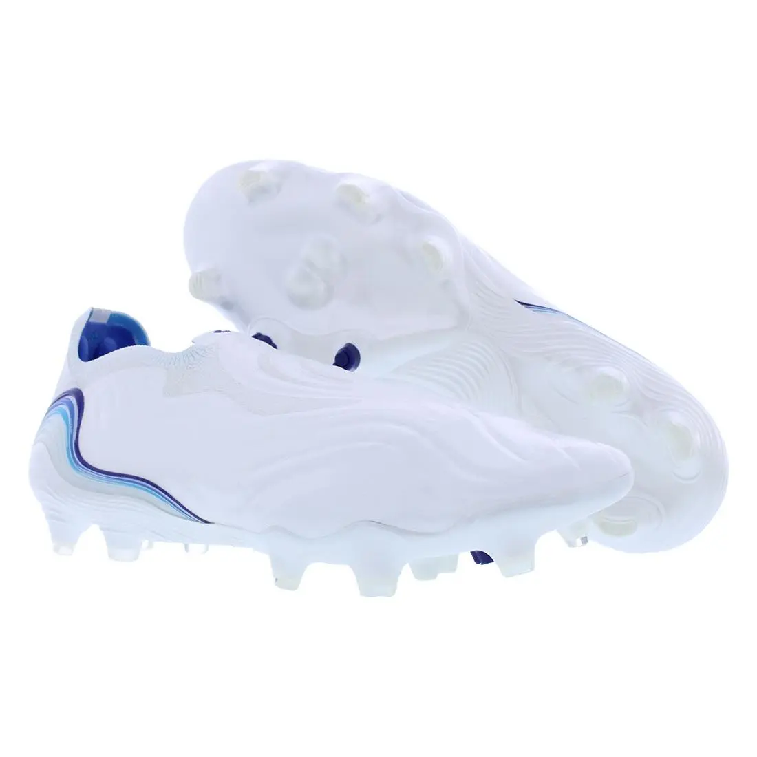 Adidas shoes - Cloud White/Hi-Res Blue/Legacy Indigo, Main: White 4
