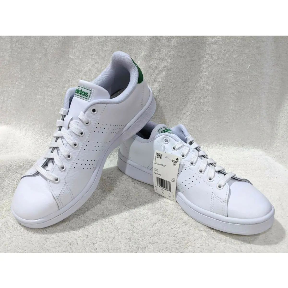Adidas shoes - adidas Advantage - Advantage - FW7872 - White/Green 7