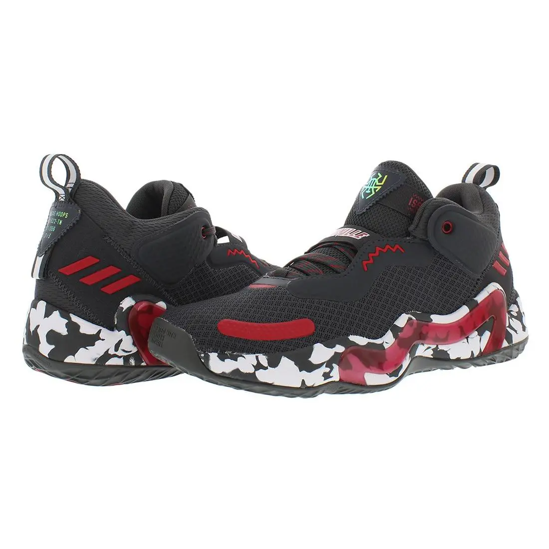 Adidas shoes - Black/Red, Main: Black 0